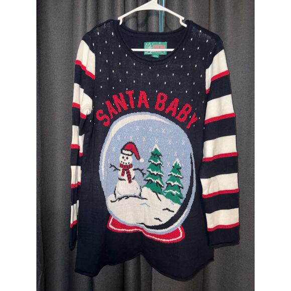 Ugly Christmas Sweater Xmas Size Large - Picture 1 of 3